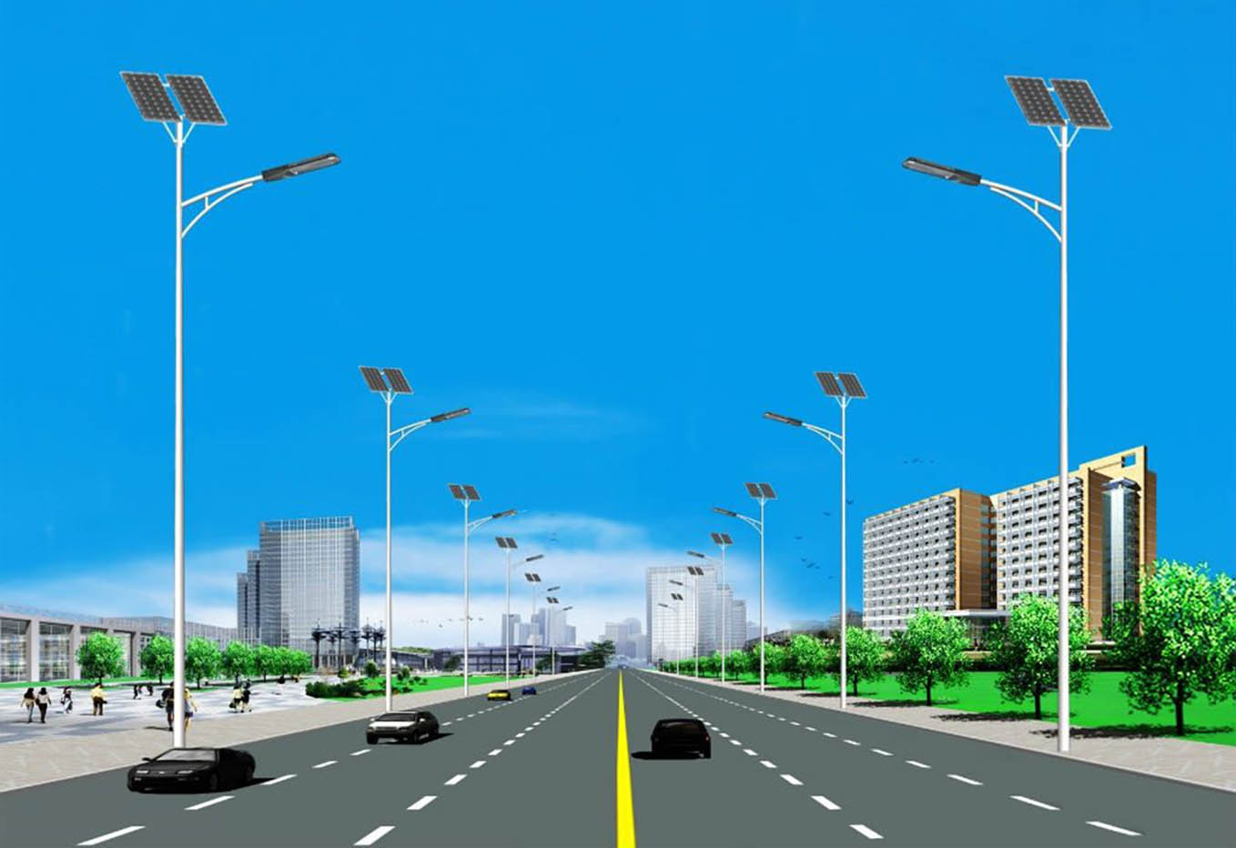 Solar Street Light System